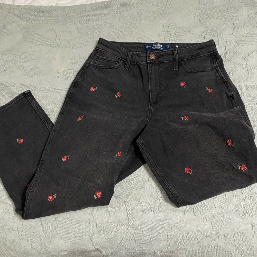 Hollister embroidered Jeans